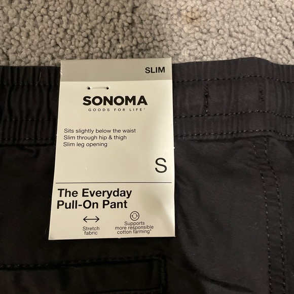 NWT Sonoma Men's Black Joggers - Picture 7 of 7